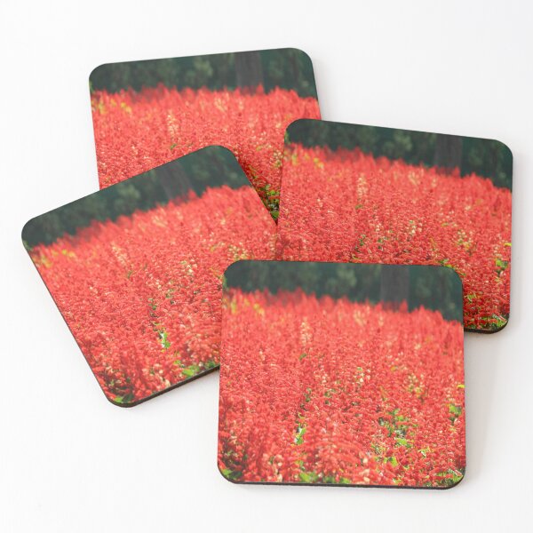 Item preview, Floral pattern red flowers nature spring lovers  designed and sold by BestDesign87.