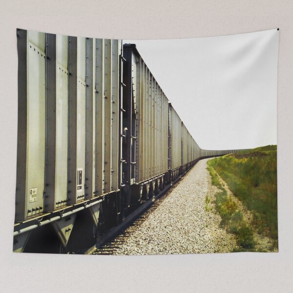 Item preview, The Train to the Horizon designed and sold by frankuffmann.