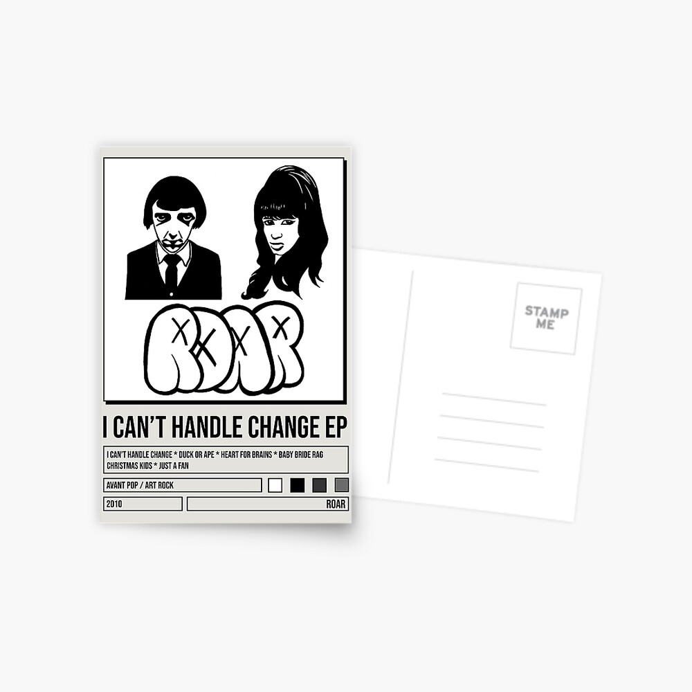 ROAR I Can't Handle Change EP poster Metal Print for Sale by