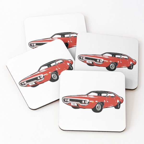 Item preview, Orange 70s MuscleCar designed and sold by CoolRide.