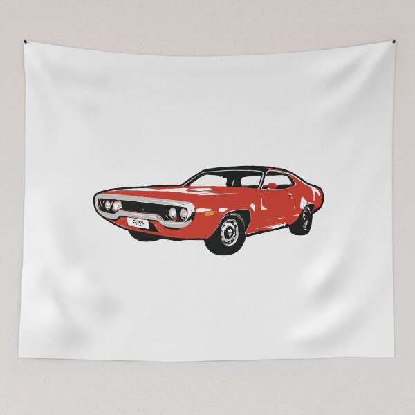 Item preview, Orange 70s MuscleCar designed and sold by CoolRide.