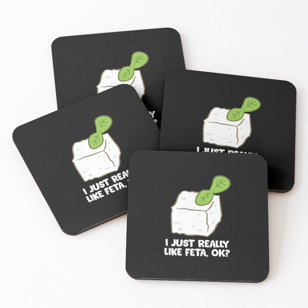Item preview, Funny Feta Cheese Gift I Just Really Like Feta Ok designed and sold by denissebla.
