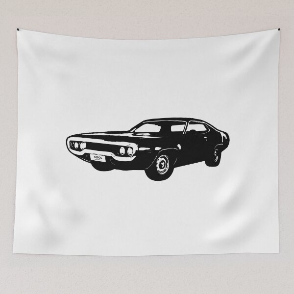 Item preview, Black 70s MuscleCar designed and sold by CoolRide.