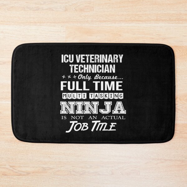 Item preview, Icu Veterinary Technician T Shirt - Ninja Job Gift Item Tee designed and sold by ritterdick.