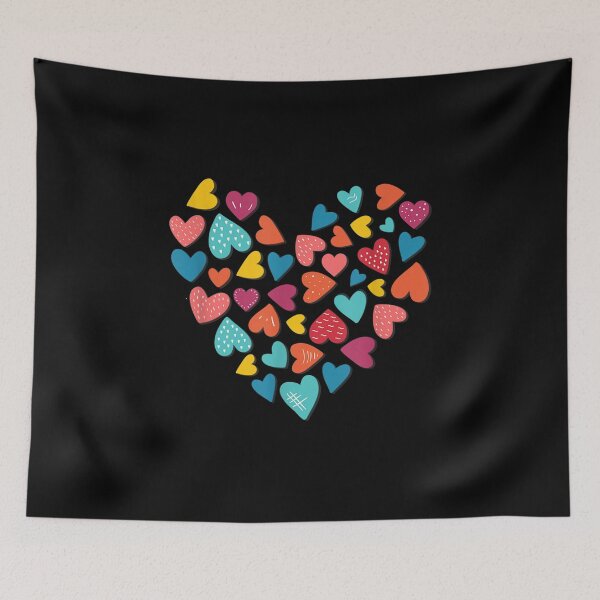Item preview, Hearts Kids School Valentines Day Girls Boys  designed and sold by vergielx.