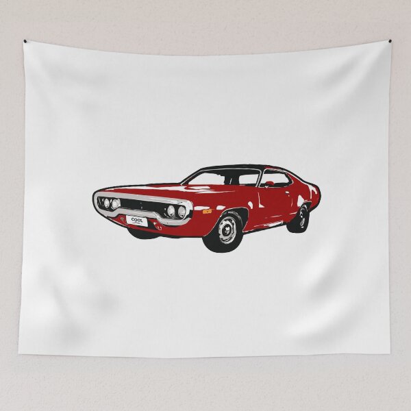 Item preview, Red 70s MuscleCar designed and sold by CoolRide.