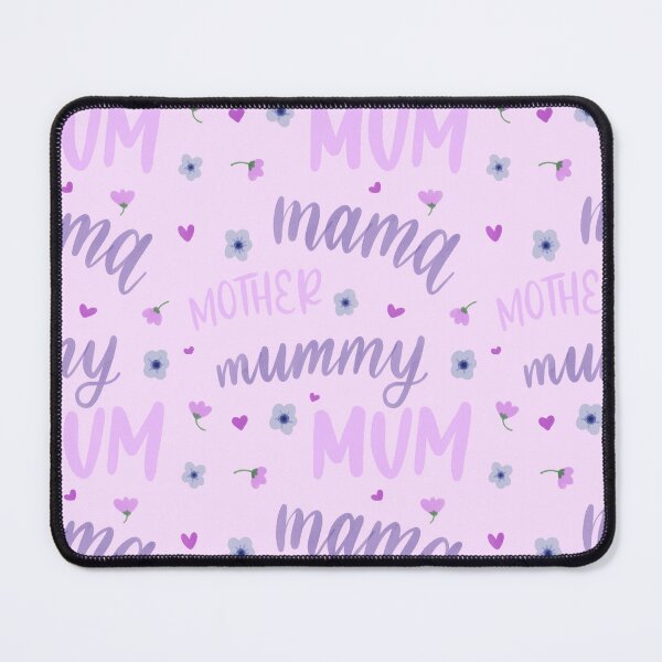 Item preview, Patrón Día de la Madre - PÚRPURA designed and sold by TheBubblyType.