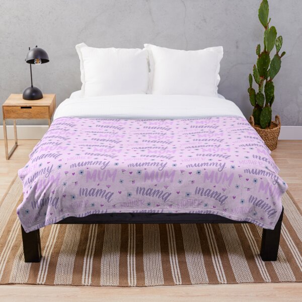 Item preview, Mother's Day Pattern - PURPLE designed and sold by TheBubblyType.