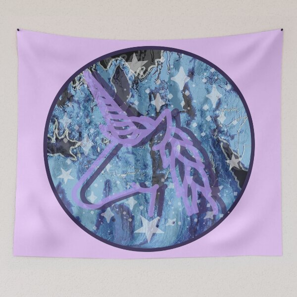 Item preview, Unicorn Dreaming with a Full Moon  designed and sold by LusDigiArt.