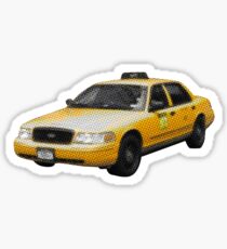 Taxi Cab Groove Sticker