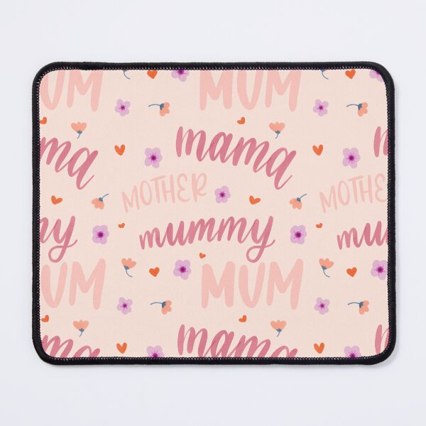 Item preview, Mother's Day Pattern - Boho ORANGE designed and sold by TheBubblyType.