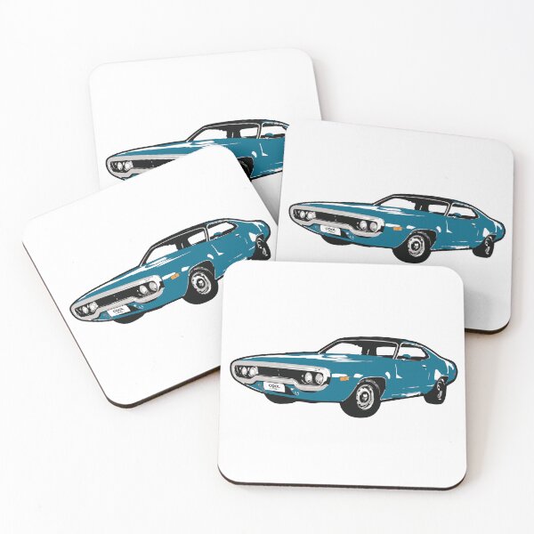 Item preview, Blue 70s MuscleCar designed and sold by CoolRide.