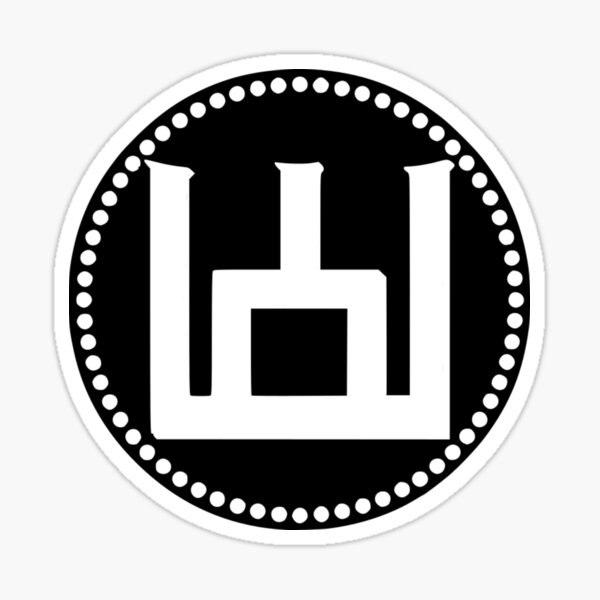 Lithuanian Columns of Gediminas Stulpai Gediminaiciu stulpai Car decal Sticker 