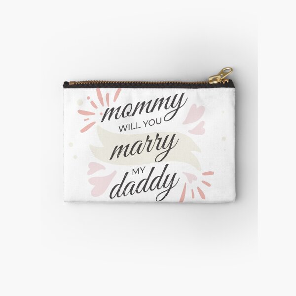 Item preview, Mommy will you marry my daddy marriage proposal baby onesie designed and sold by Tiny-Piggy.