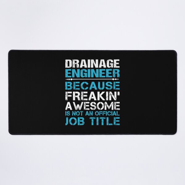 Item preview, Drainage Engineer T Shirt - Freaking Awesome Job Gift Item Tee designed and sold by masondilla.