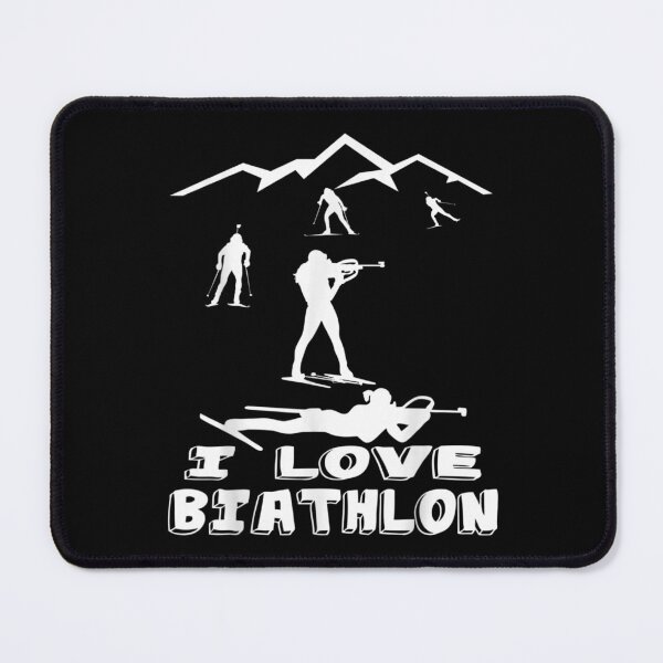 Item preview, I Love Biathlon Winter Sports Ski Sport Biathlete Skier  designed and sold by vergielx.