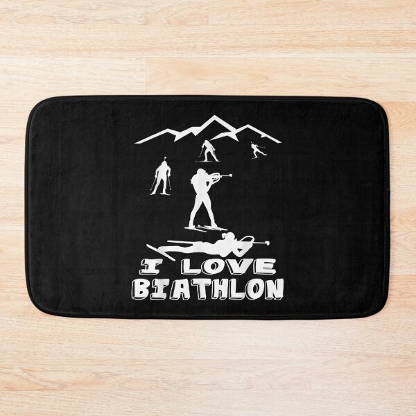 Item preview, I Love Biathlon Winter Sports Ski Sport Biathlete Skier  designed and sold by vergielx.