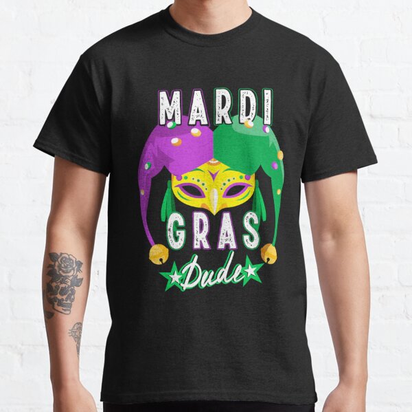 Vintage Mardi Gras Louisiana Funny Festival Party Outfits T-Shirt