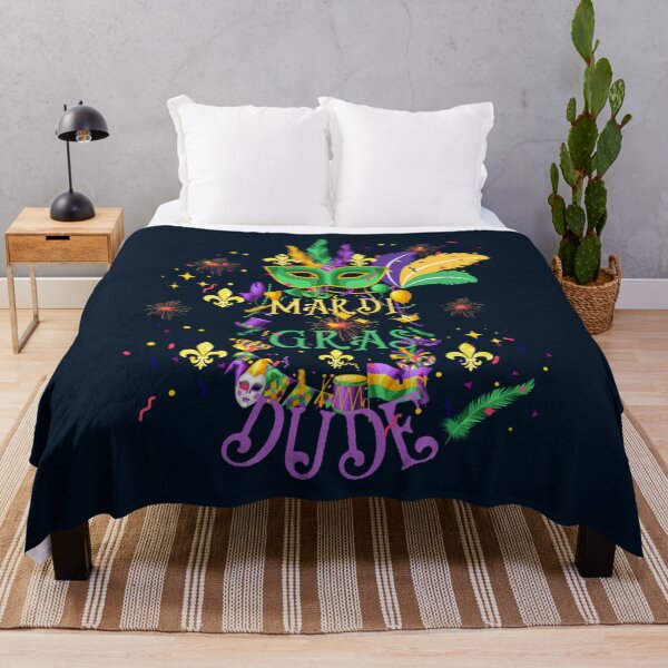 Item preview, mardi gras dude, funny fleur the ris mardi gras designed and sold by PrettyVectors.