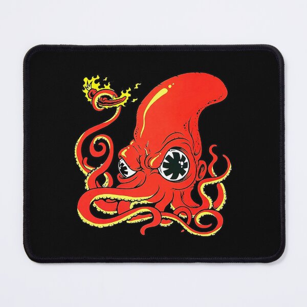 Item preview, Red Hot Octopus   designed and sold by PrettyVectors.