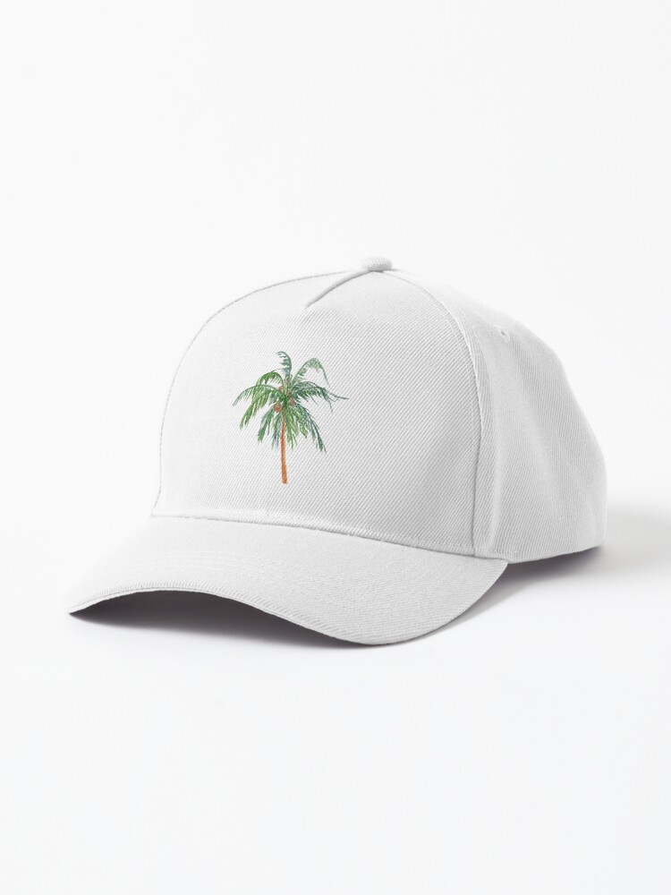 New Coconut Tree Print Snapback For Men Women Adjustable Baseball