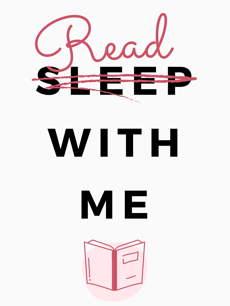 Thumbnail 7 von 7, Classic T-Shirt, Read with me - white designt und verkauft von joandarlingsbks.