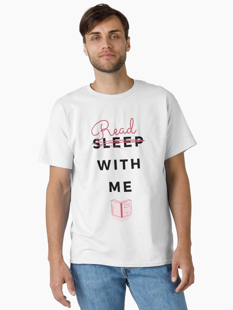 Thumbnail 1 von 7, Classic T-Shirt, Read with me - white designt und verkauft von joandarlingsbks.