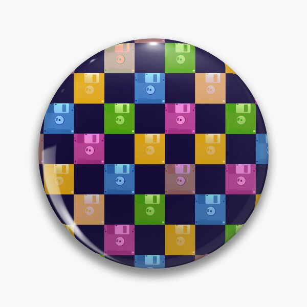 Item preview, Floppy Disk Grid // Navy designed and sold by The Wellington Boot.