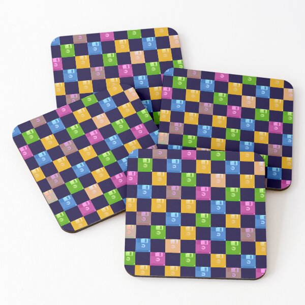 Item preview, Floppy Disk Grid // Navy designed and sold by The Wellington Boot.