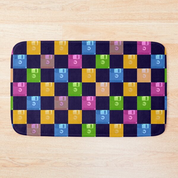 Item preview, Floppy Disk Grid // Navy designed and sold by The Wellington Boot.