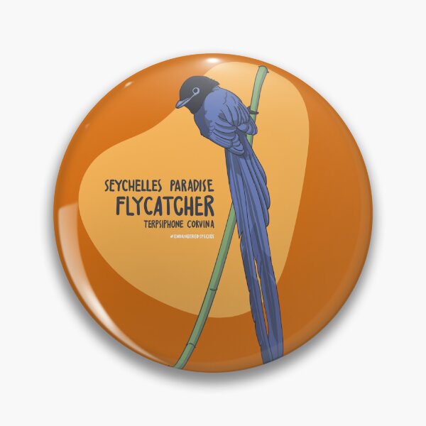Item preview, The Seychelles Paradise Flycatcher designed and sold by Gernatatiti.