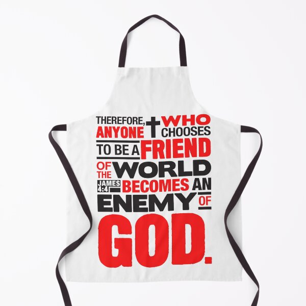 Item preview, James 4:4 Enemy of God designed and sold by plushism.
