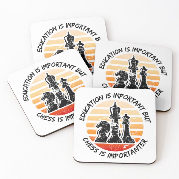 Item preview, Education Is Important But Chess Is Importanter designed and sold by LuckyKermit.