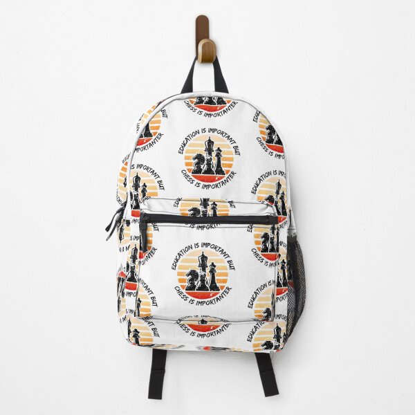 Item preview, Education Is Important But Chess Is Importanter designed and sold by LuckyKermit.