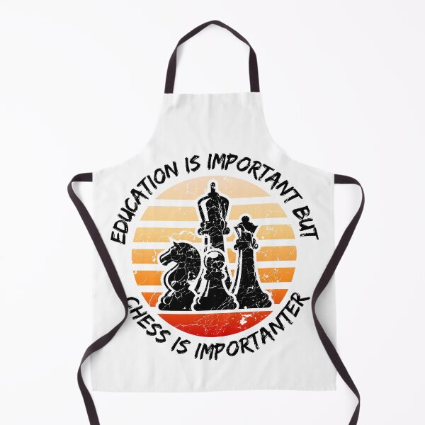 Item preview, Education Is Important But Chess Is Importanter designed and sold by LuckyKermit.