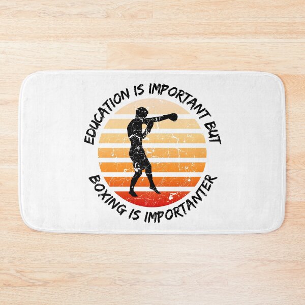 Item preview, Education Is Important But Boxing Is Importanter designed and sold by LuckyKermit.