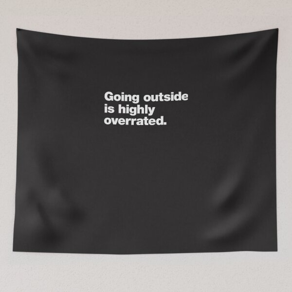 Item preview, Going Outside is Highly Overrated Classic T-Shirt designed and sold by FranziskKubler.