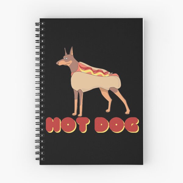 Item preview, Hot Dog Cute Funny Food Animal Pun designed and sold by RichTeeDesigns.