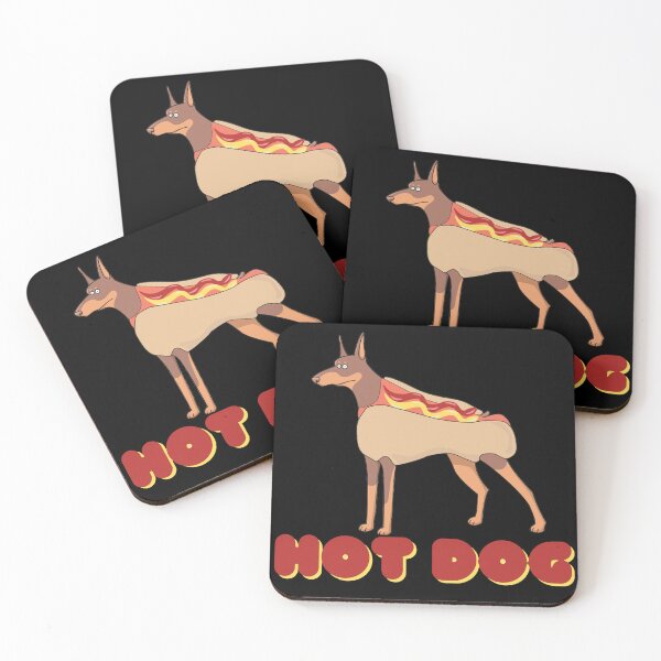 Item preview, Hot Dog Cute Funny Food Animal Pun designed and sold by RichTeeDesigns.