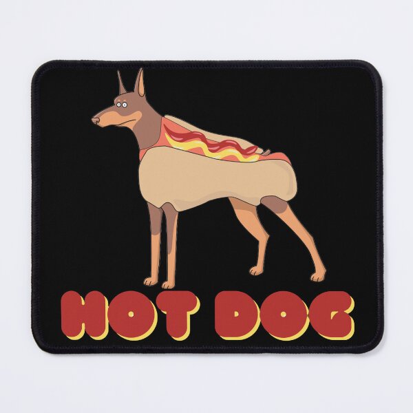 Item preview, Hot Dog Cute Funny Food Animal Pun designed and sold by RichTeeDesigns.