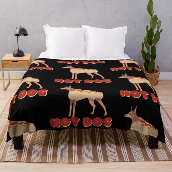 Item preview, Hot Dog Cute Funny Food Animal Pun designed and sold by RichTeeDesigns.