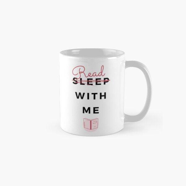 Read with me - white Tasse (Standard)