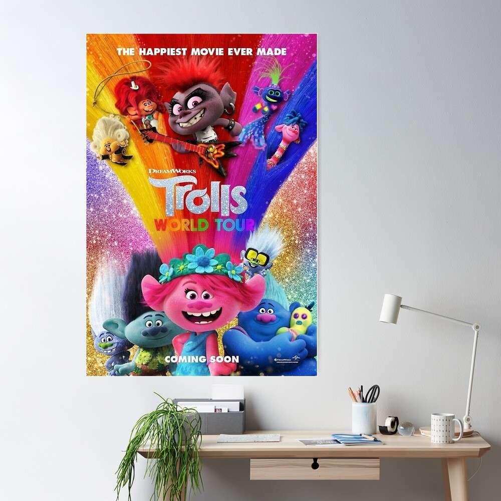 Sale TROLLS Redbubble TOUR victorialas WORLD by Poster | Poster\