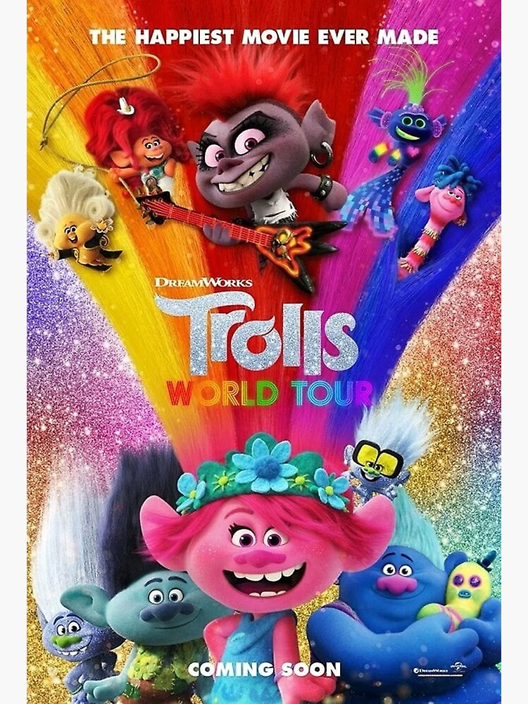 TROLLS WORLD TOUR Poster for by | victorialas Redbubble Sale Poster