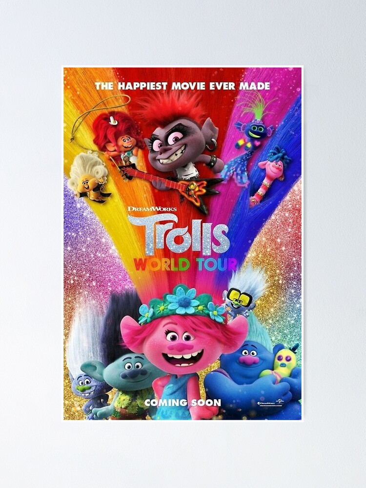 DreamWorks Trolls 2 - Poppy Wall Poster, 22.375 x 34 