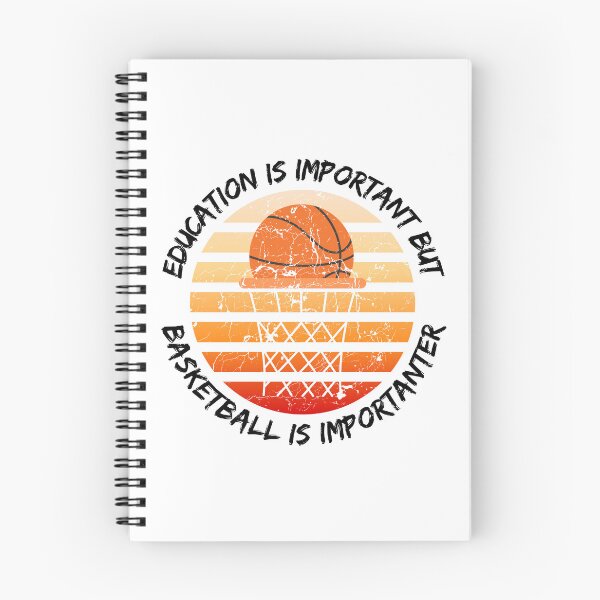 Item preview, Education Is Important But Basketball Is Importanter designed and sold by LuckyKermit.