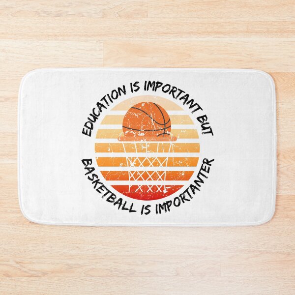 Item preview, Education Is Important But Basketball Is Importanter designed and sold by LuckyKermit.