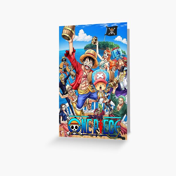 One piece birthday card -  Italia