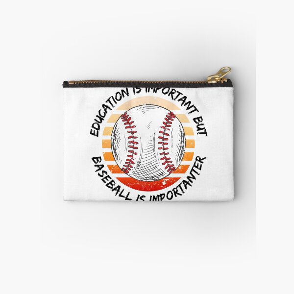 Item preview, Education Is Important But Baseball Is Importanter designed and sold by LuckyKermit.