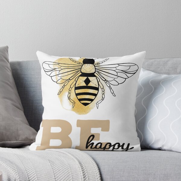 Item preview, Be happy bee designed and sold by Artandstonesgr.